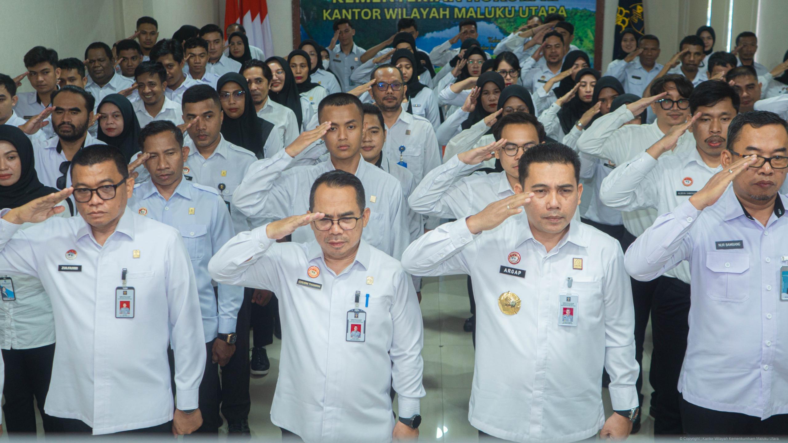 Rajut Kebersamaan Perkuat Pelayanan Hukum, HAM, Imigrasi dan Pemasyarakatan 